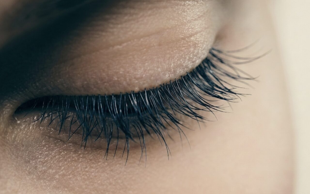 Lashes after tint